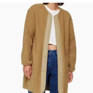 Aritzia Wilfred Free Sherpa Tannin new with tags